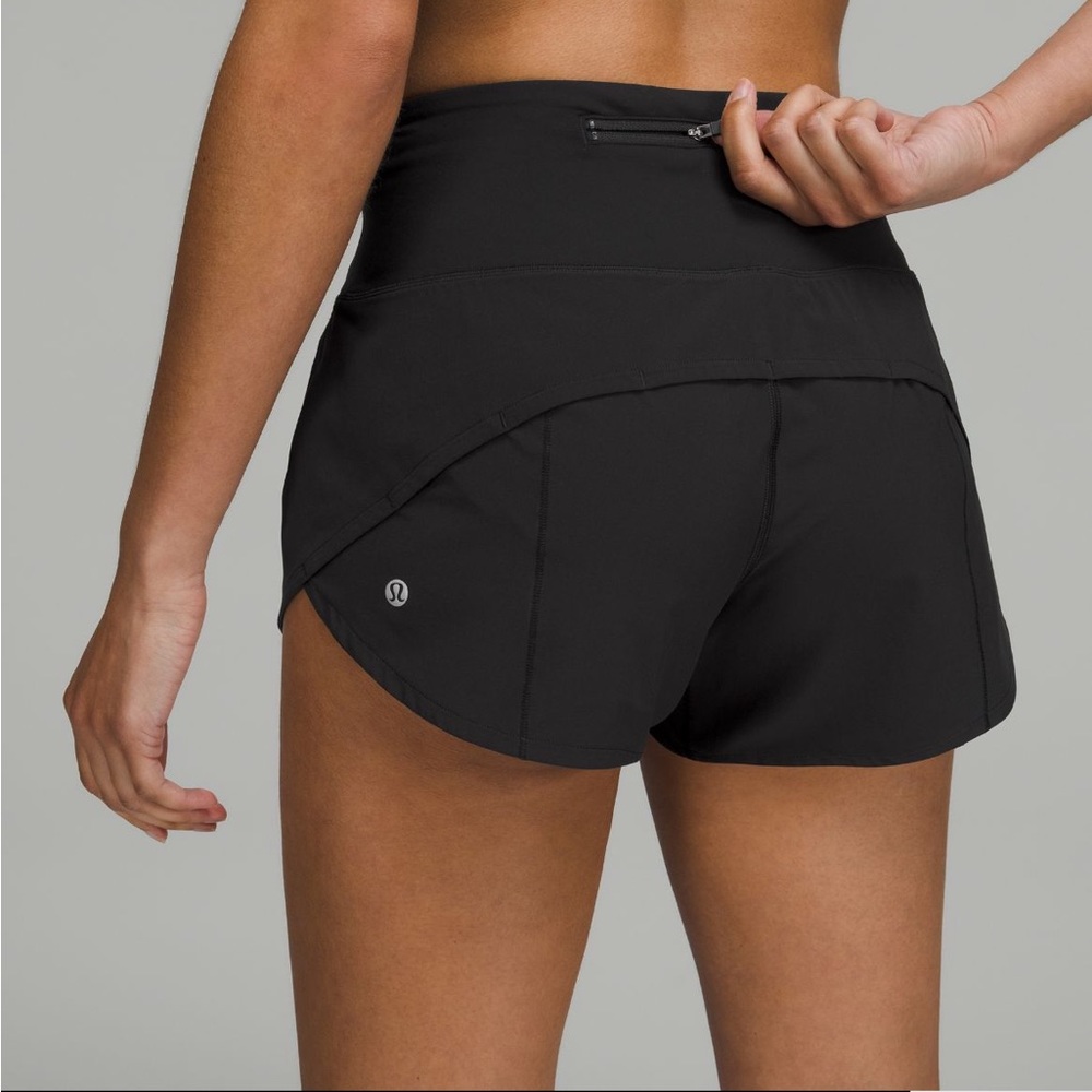 Lululemon Athletica Black Athletic Shorts